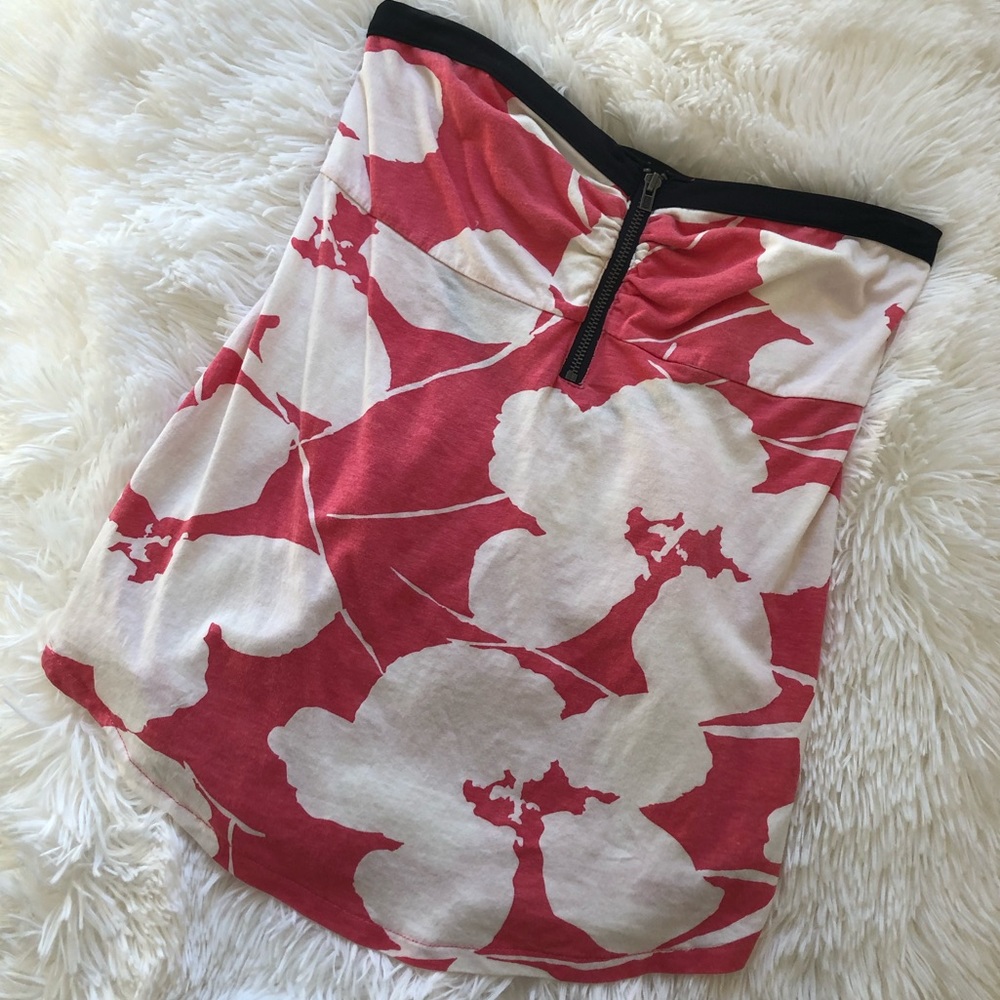 🧡 roxy strapless top 🧡